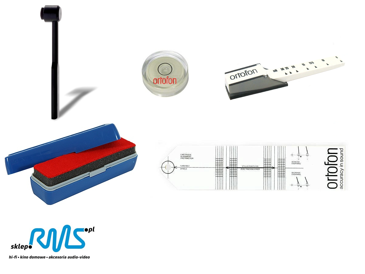 Set of accessories for calibration (cleaning) turntable Ortofon
