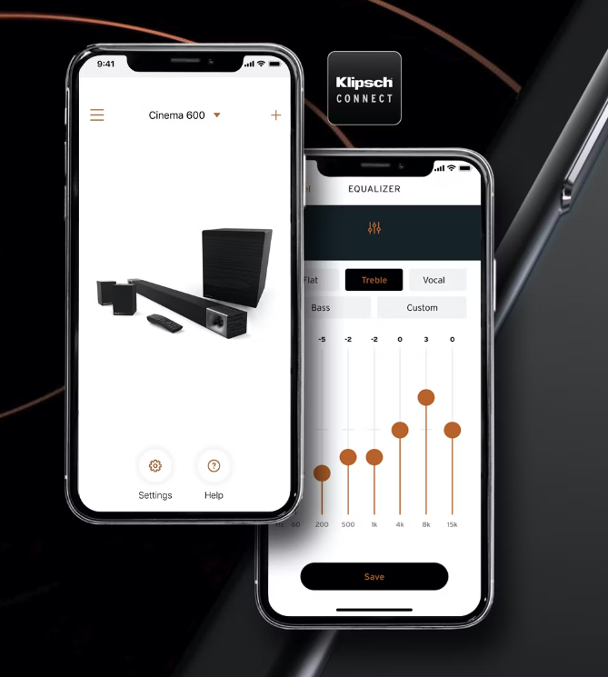 Klipsch Cinema 600 (Cinema600) soundbar with subwoofer, system