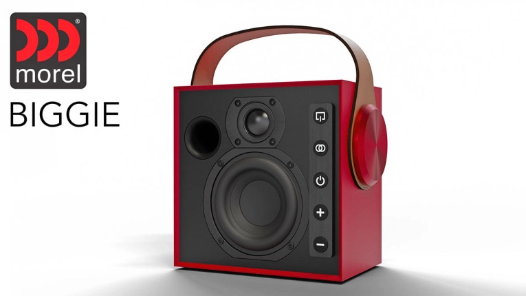 Morel Biggie – Altoparlante Wireless Hi-Fi Compatto Con Suono Potente E 9 Colori, Perfetto Per Casa E Ufficio